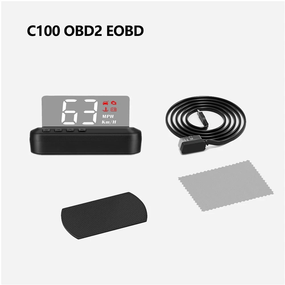 WYING M3 Auto OBD2 GPS Head-Up Display Auto Electronics HUD Projector Display Digital Car Speedometer Accessories For All Car